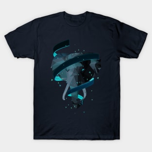 Elephant - 3D Art Polygonal Animal T-Shirt